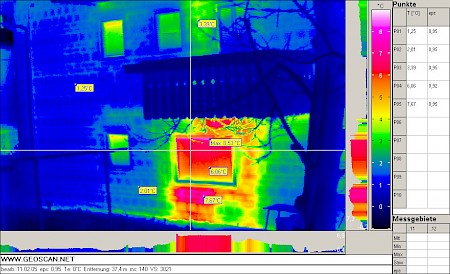 Unter Thermographie versteht man ein Wärmebildsystem zur berührungslosen Temperaturmessung an Objekten. Sowohl bei einem Neubau als auch bei der Sanierung eines bestehenden Gebäudes ist es wichtig, Probleme der Dichtigkeit und Dämmung sofort zu erkennen und zu beheben