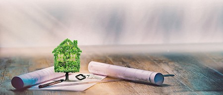 Die Ziele des nachhaltigen Bauens liegen in der Minimierung des Verbrauchs von Energie und Ressourcen.